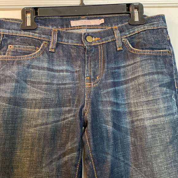 Red Valentino Crystal Encrusted V Logo Signature Jeans Never Used - Picture 6 of 16